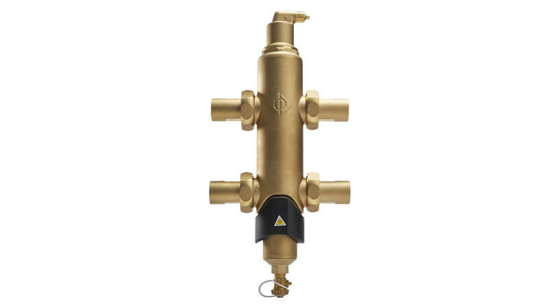 Spirotech SpiroCross - Hydraulischer Weiche mit Luft- und Schlammzabscheider